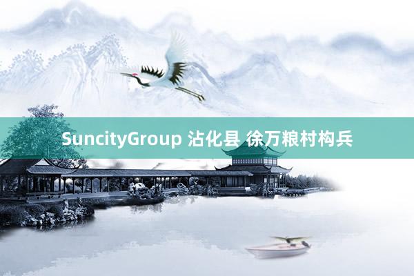 SuncityGroup 沾化县 徐万粮村构兵